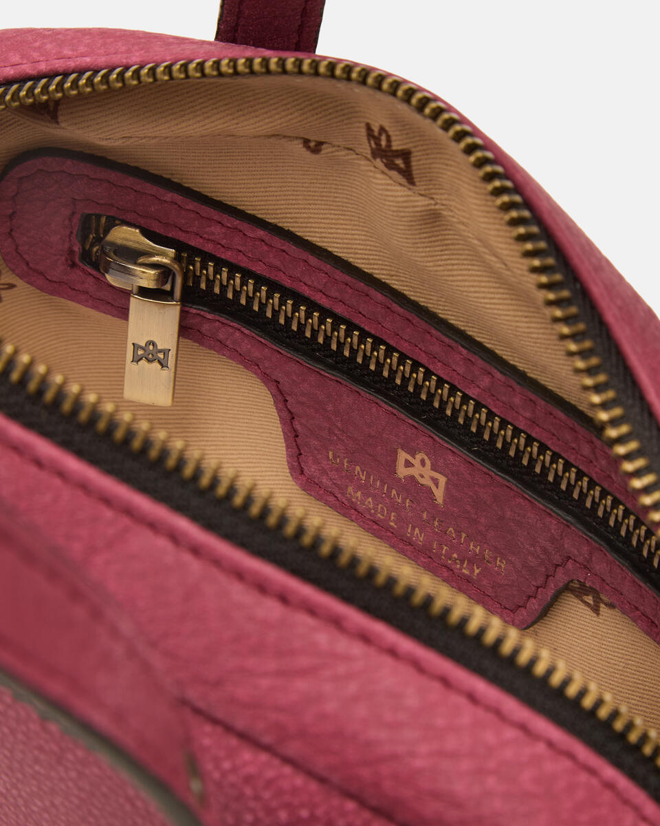 MINI DUFFLE BAG Cyclamen  - Mini Bags - Women's Bags - Bags - Cuoieria Fiorentina
