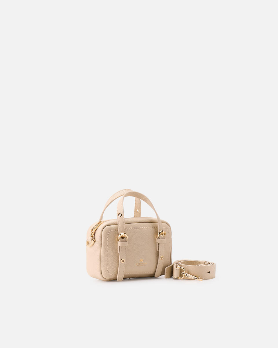 Eva soft mini duffle Prosecco  - Mini Bags - Borse Donna - Borse - Cuoieria Fiorentina