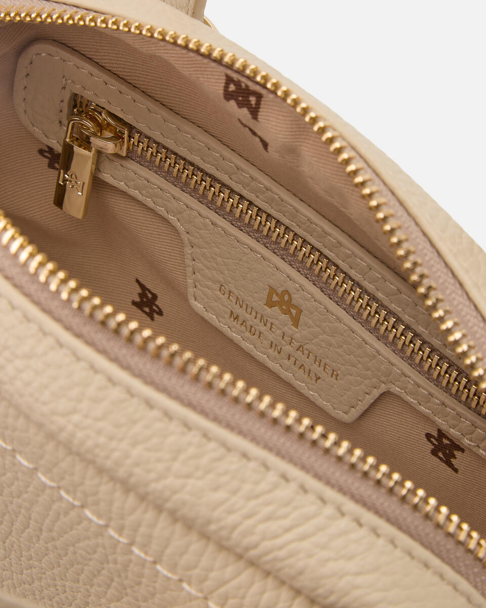 Eva soft mini duffle Prosecco  - Mini Bags - Borse Donna - Borse - Cuoieria Fiorentina