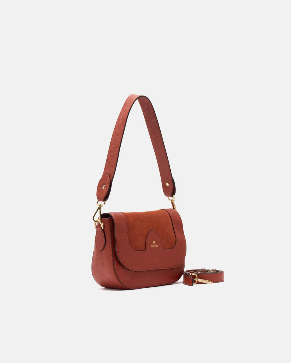 MESSENGER Brick  - Shoulder Bags - Women's Bags - Bags - Cuoieria Fiorentina