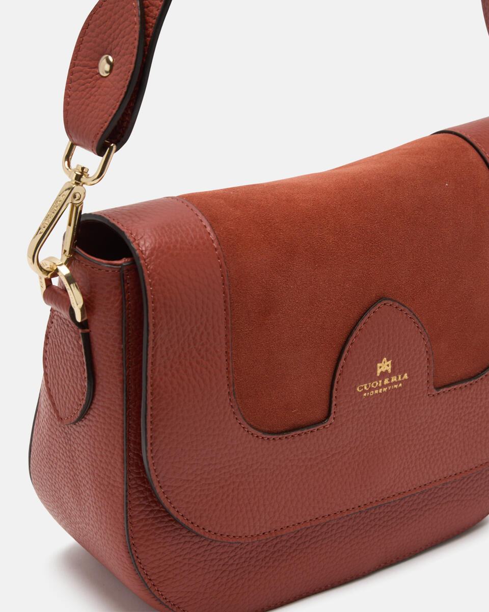 MESSENGER Brick  - Shoulder Bags - Women's Bags - Bags - Cuoieria Fiorentina