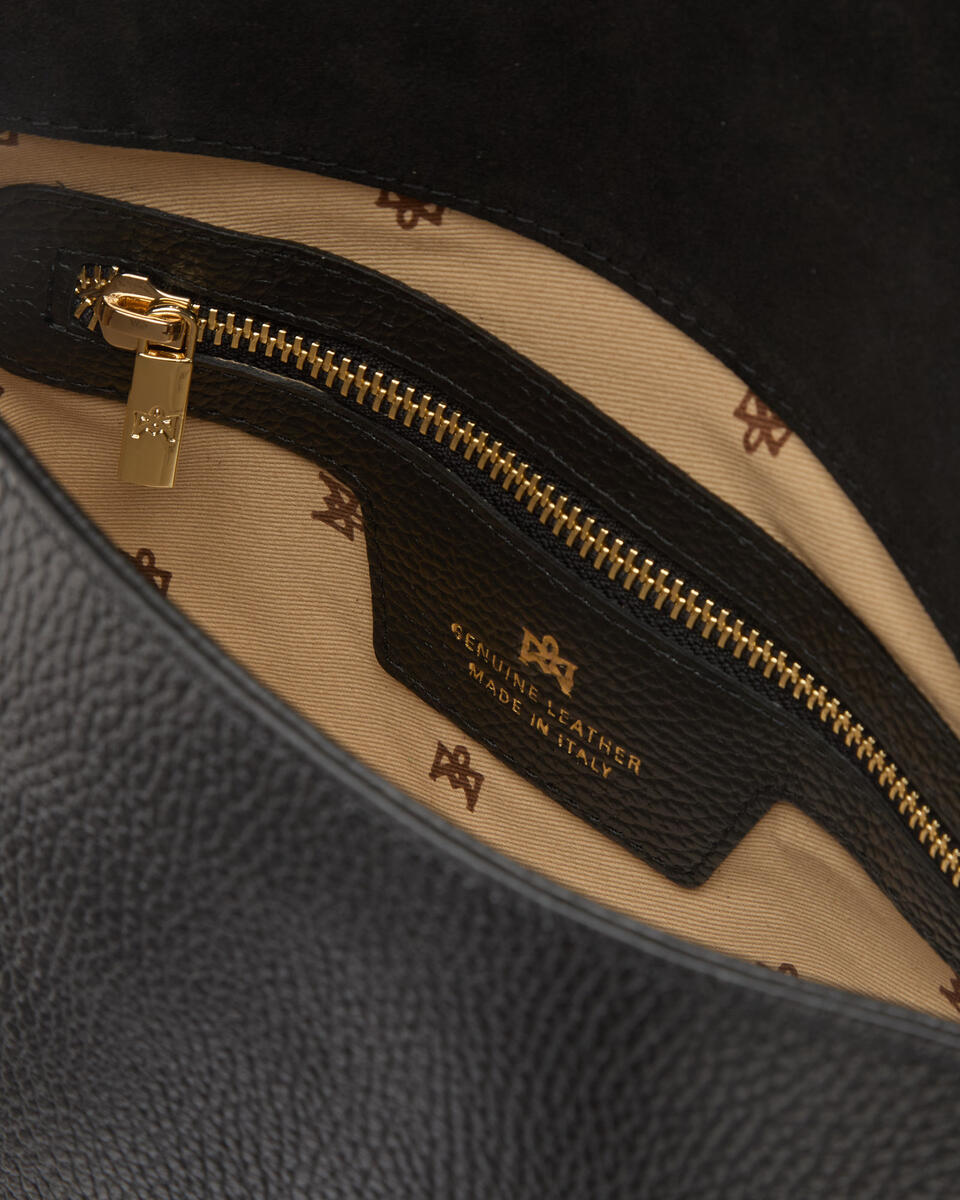 MESSENGER Black  - Shoulder Bags - Women's Bags - Bags - Cuoieria Fiorentina
