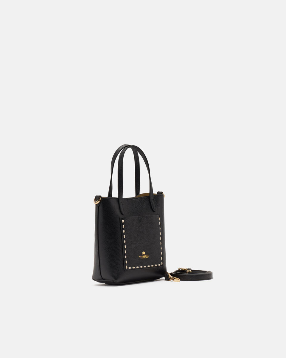 Small tote bag Black  - Tote Bag - Women's Bags - Bags - Cuoieria Fiorentina