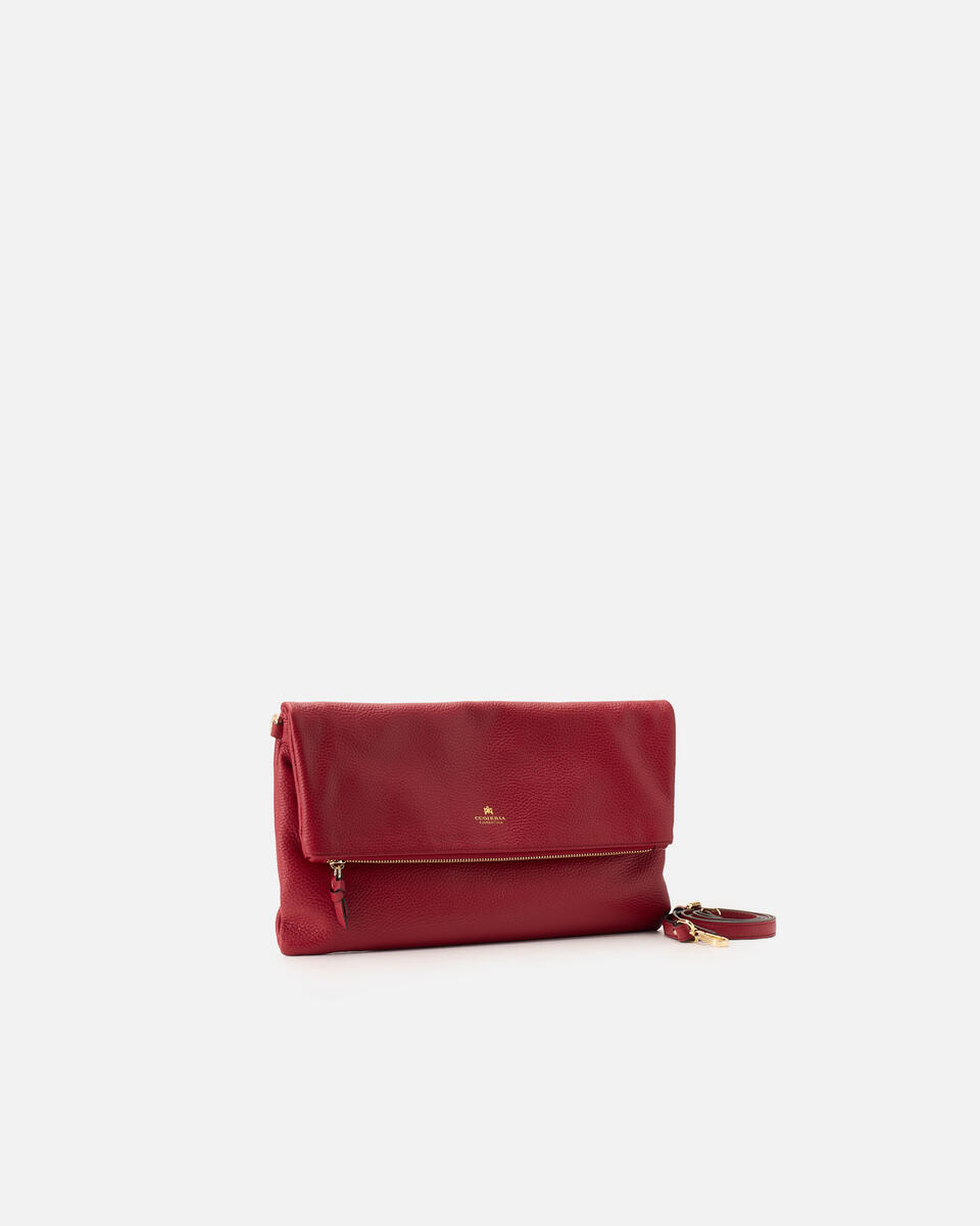 MAXI POUCH Cherry  - Clutch Bags - Women's Bags - Bags - Cuoieria Fiorentina