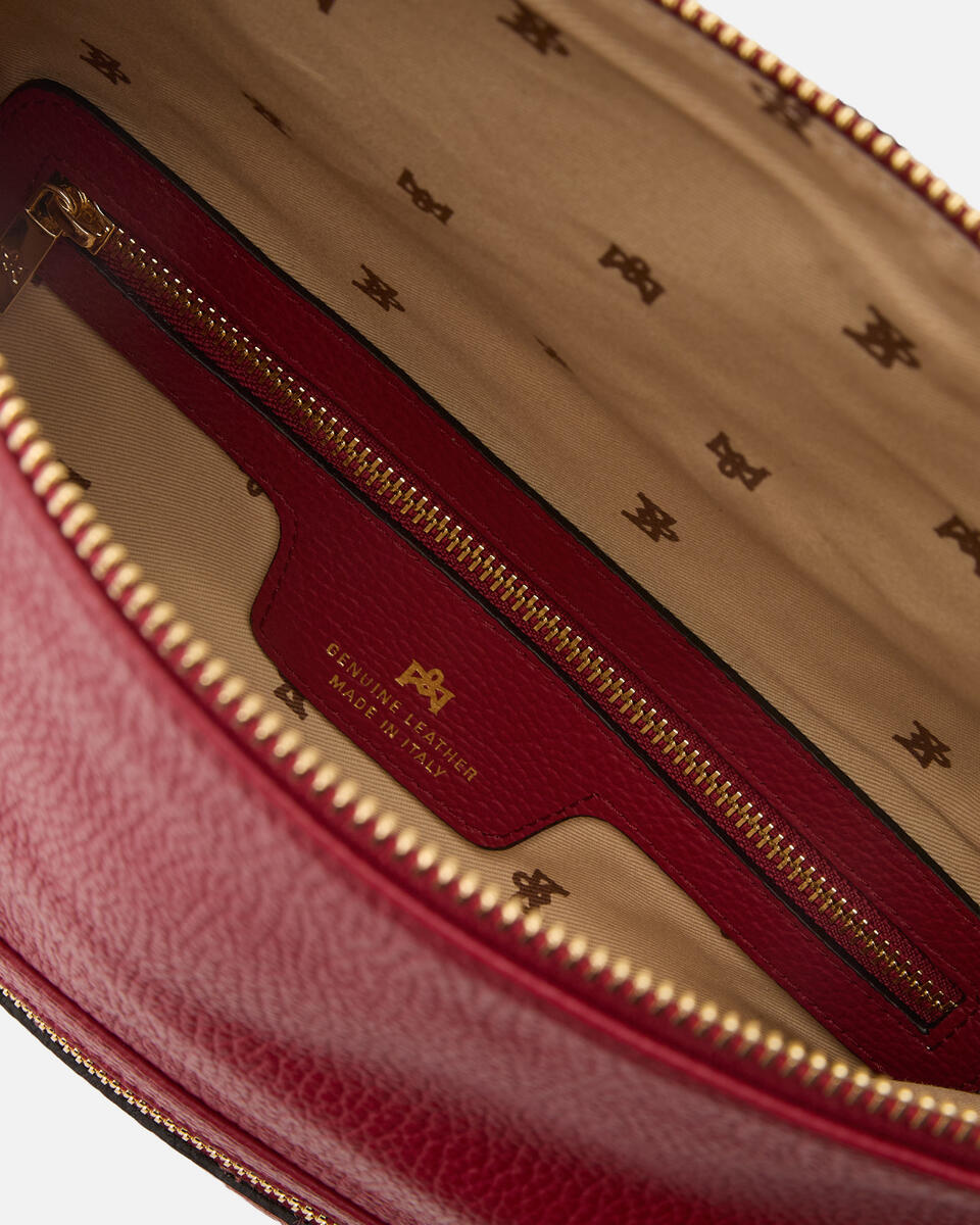 MAXI POUCH Cherry  - Clutch Bags - Women's Bags - Bags - Cuoieria Fiorentina