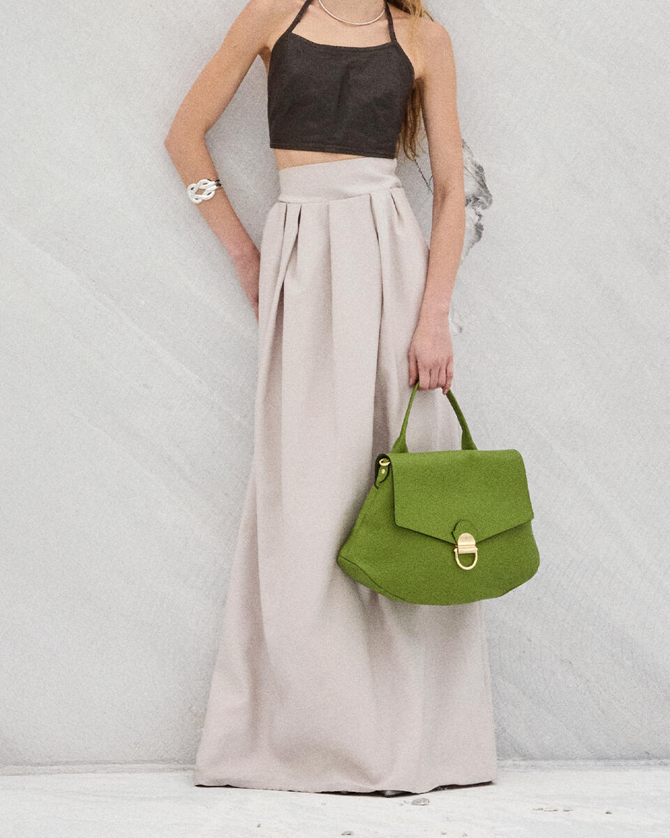 FLAP BAG Black  - Messenger Bags - Women's Bags - Bags - Cuoieria Fiorentina