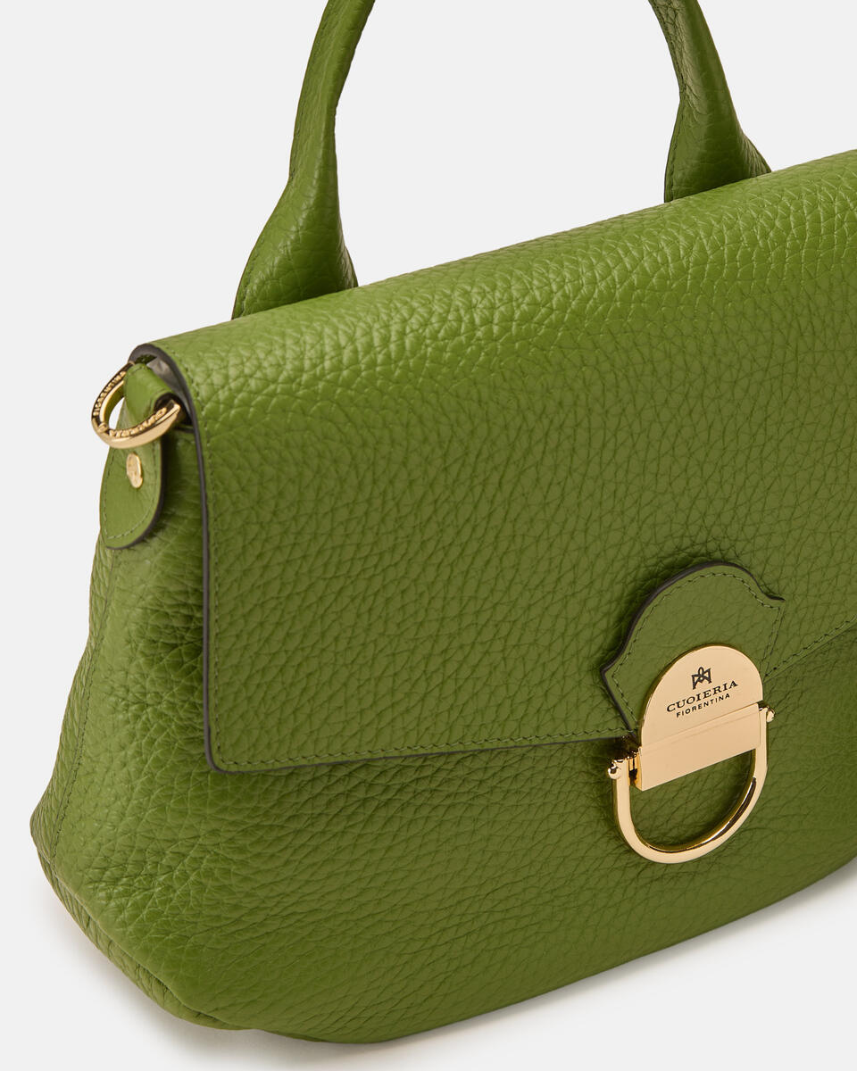 SMALL FLAP BAG Aloe  - Messenger Bags - Women's Bags - Bags - Cuoieria Fiorentina
