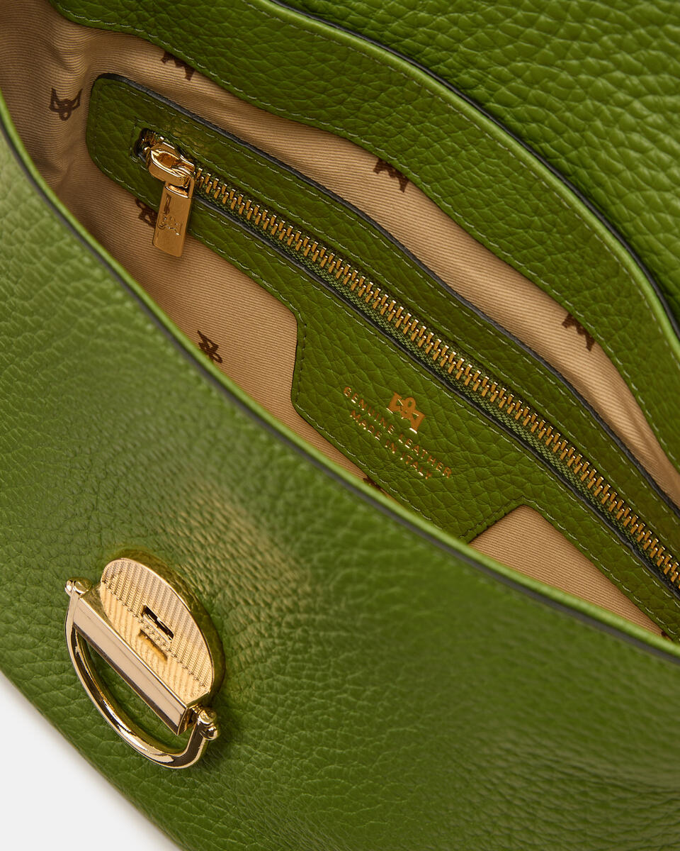 SMALL FLAP BAG Aloe  - Messenger Bags - Women's Bags - Bags - Cuoieria Fiorentina