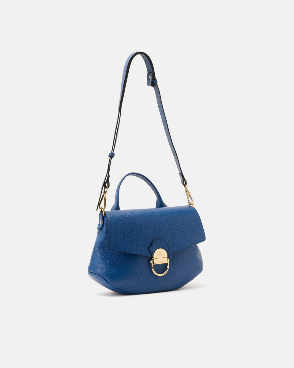 SMALL FLAP BAG Bluette  - Messenger Bags - Women's Bags - Bags - Cuoieria Fiorentina