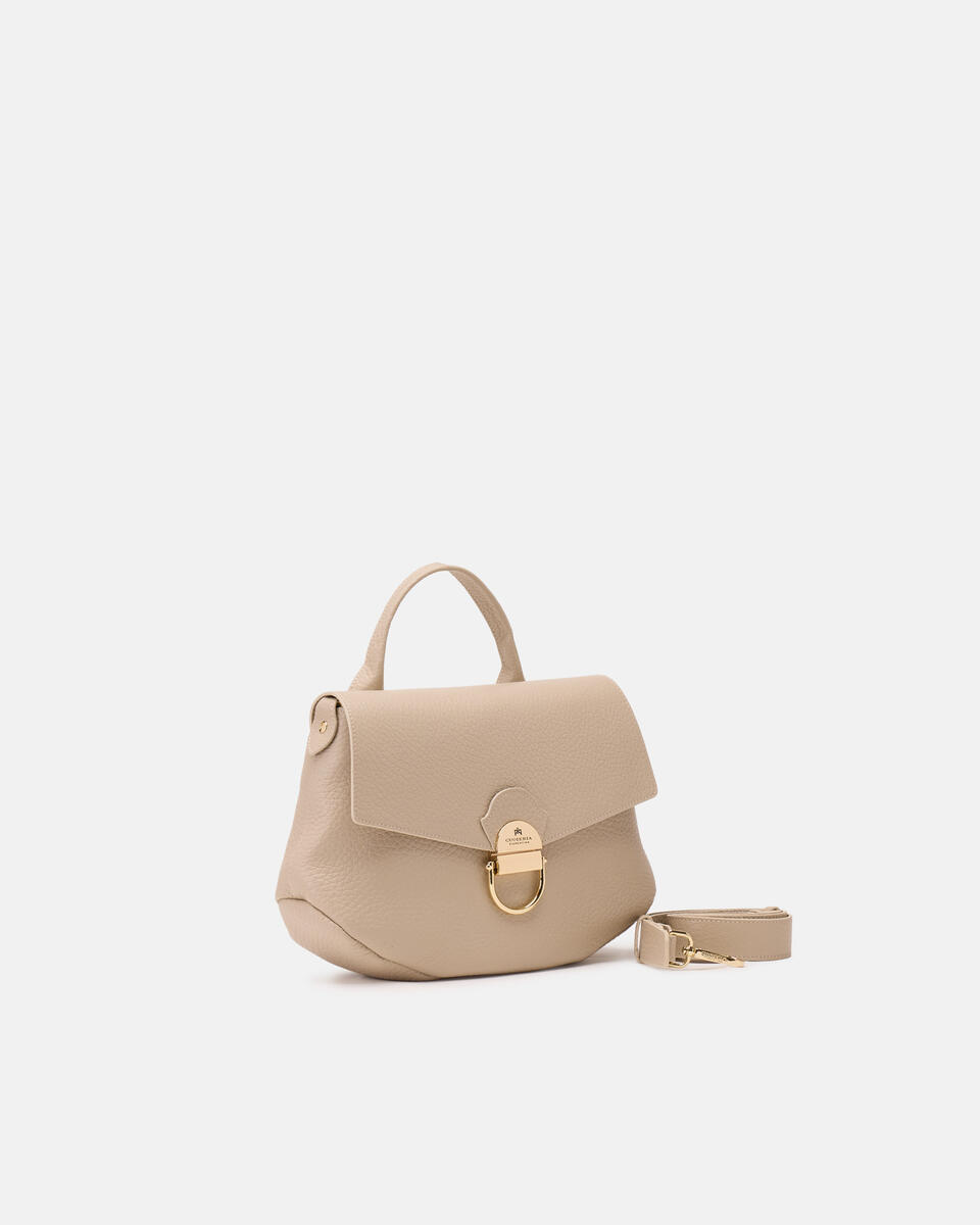 Jess small flap bag in pelle Prosecco  - Cuoieria Fiorentina