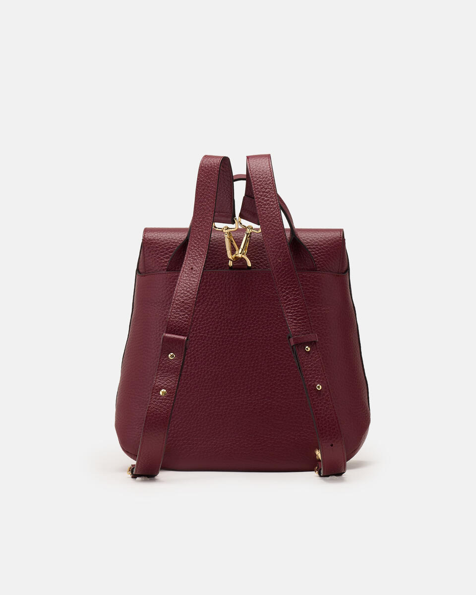BACKPACK Bordeaux  - Backpacks - Women's Bags - Bags - Cuoieria Fiorentina