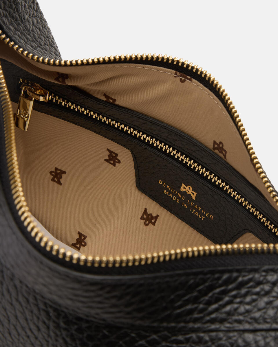 Maxima Large Hobo Nero  - Borse A Spalla - Borse Donna - Borse - Cuoieria Fiorentina