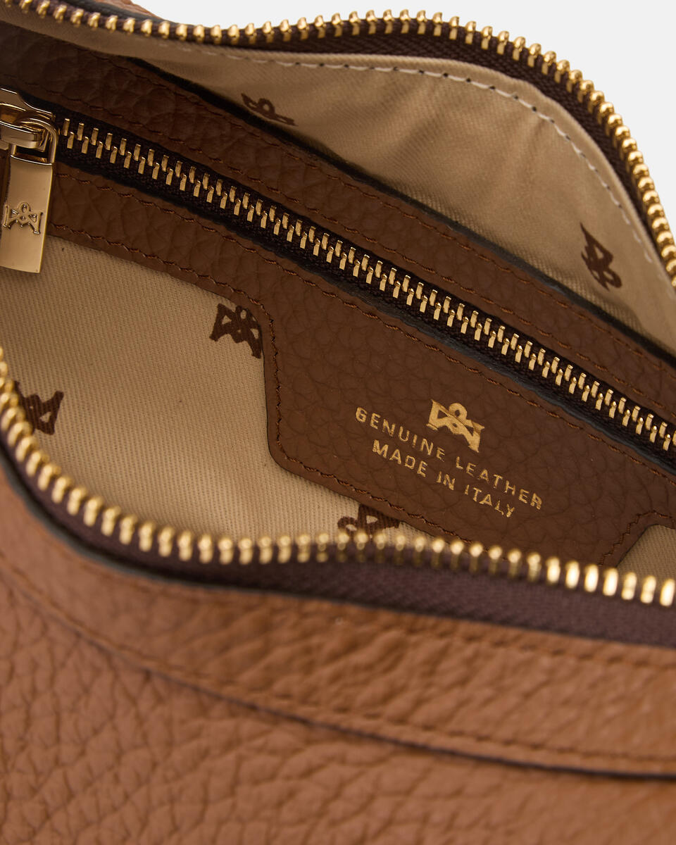 Maxima small hobo Caramel  - Borse A Spalla - Borse Donna - Borse - Cuoieria Fiorentina