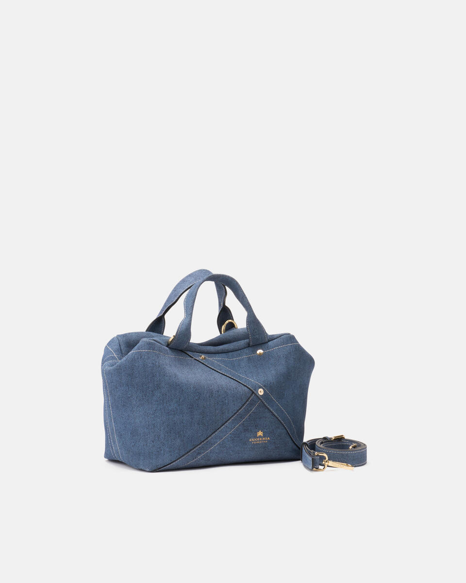 Jenny duffle in pelle Jeans  - Tote Bag - Borse Donna - Borse - Cuoieria Fiorentina