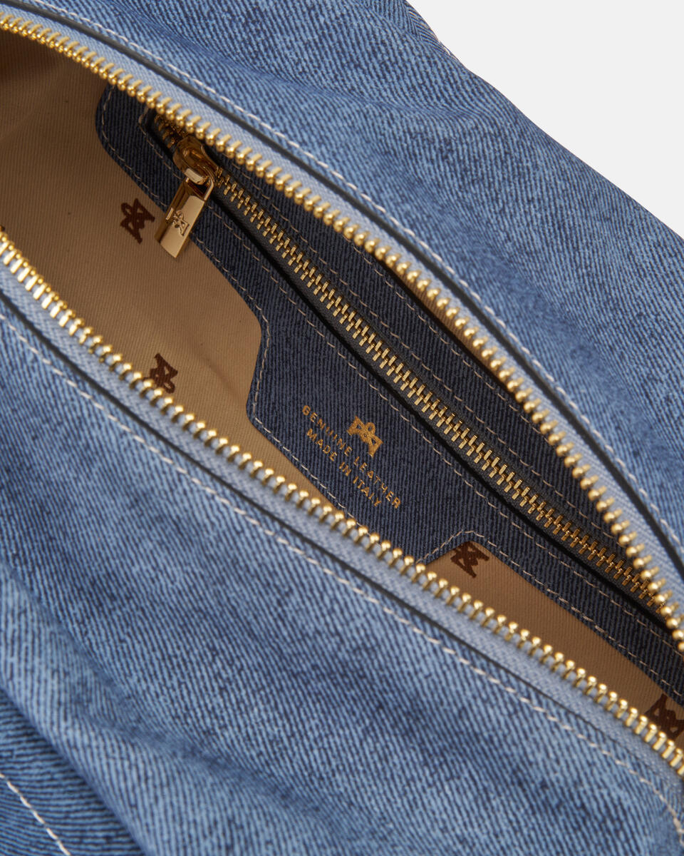Jenny duffle in pelle Jeans  - Tote Bag - Borse Donna - Borse - Cuoieria Fiorentina