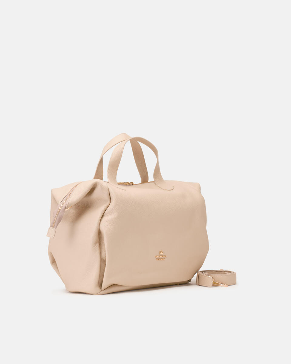 LARGE DUFFLE BAG Prosecco  - Tote Bag - Women's Bags - Bags - Cuoieria Fiorentina
