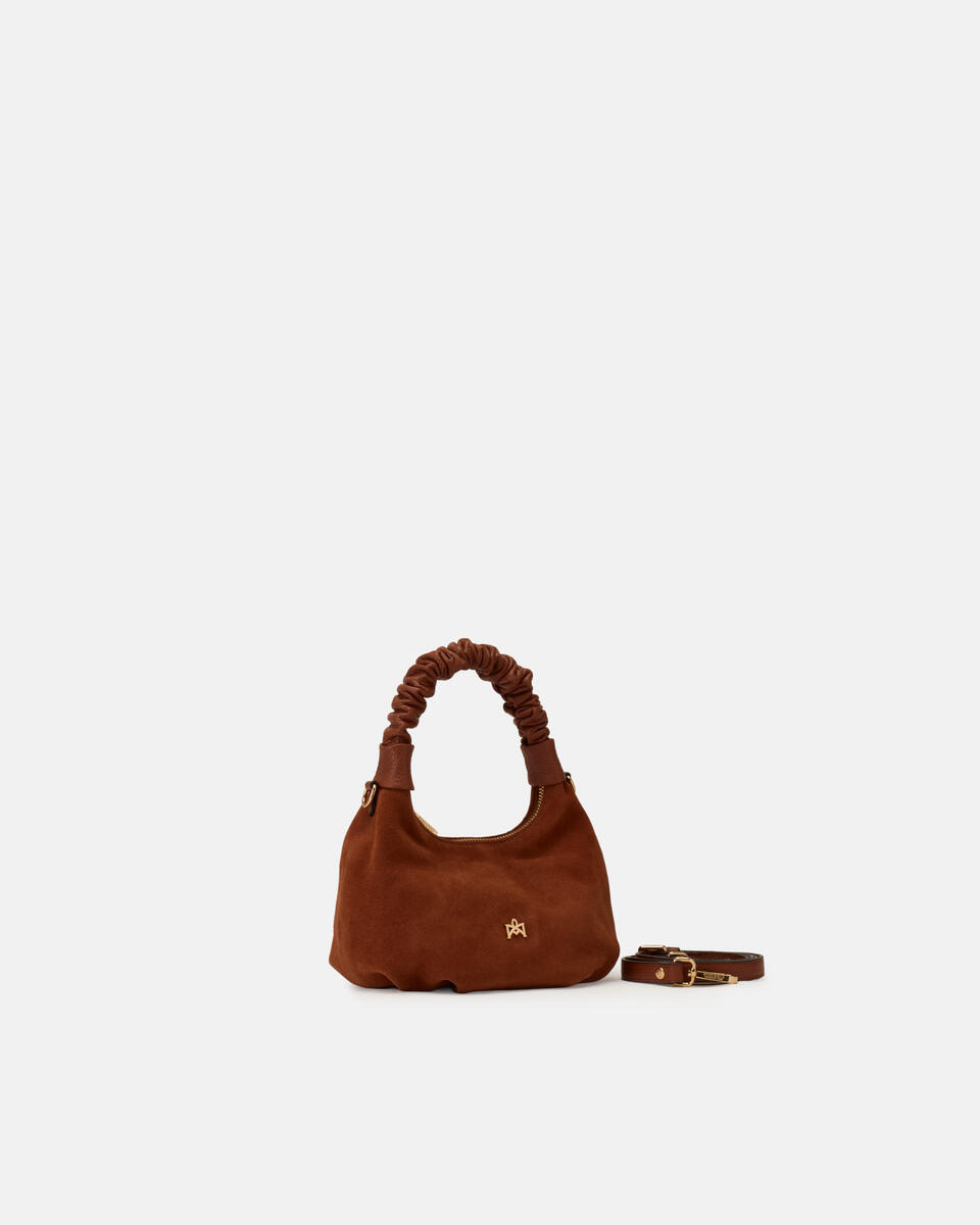 SMALL HOBO BAG Caramel  - Tote Bag - Women's Bags - Bags - Cuoieria Fiorentina