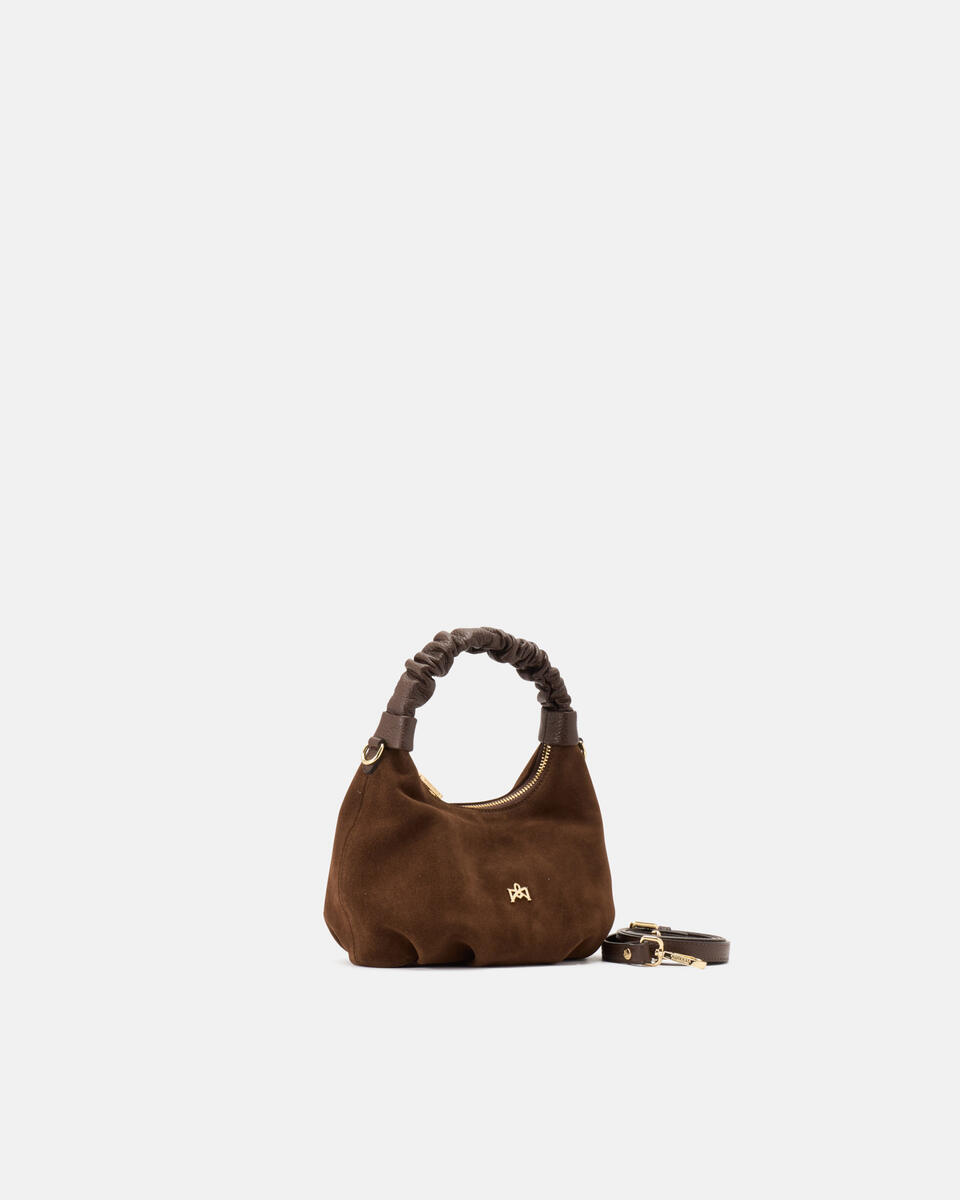 Chop small hobo Cioccolato  - Tote Bag - Borse Donna - Borse - Cuoieria Fiorentina