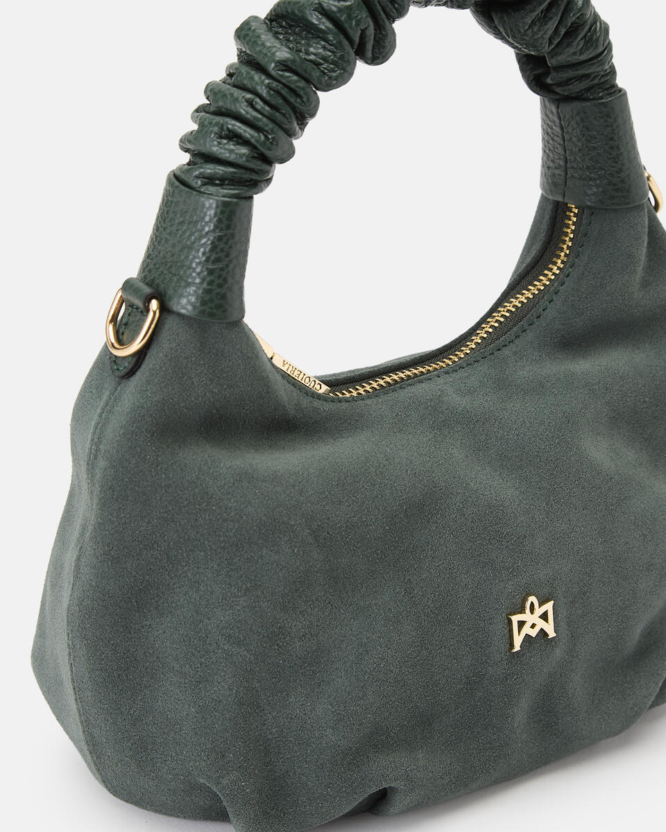 SMALL HOBO BAG Moss  - Tote Bags - Women's Bags - Bags - Cuoieria Fiorentina