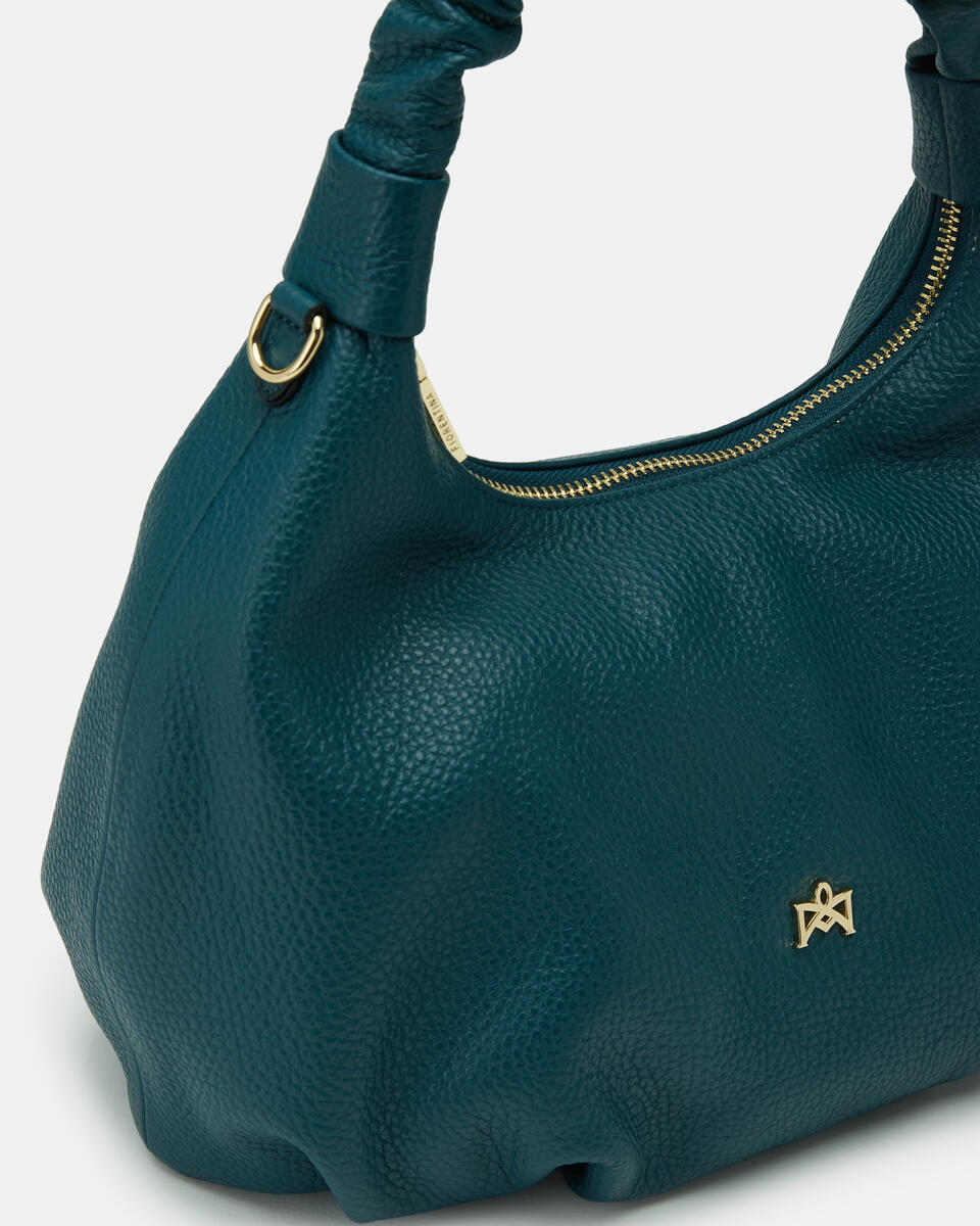 Chop medium hobo Teal  - Tote Bag - Borse Donna - Borse - Cuoieria Fiorentina