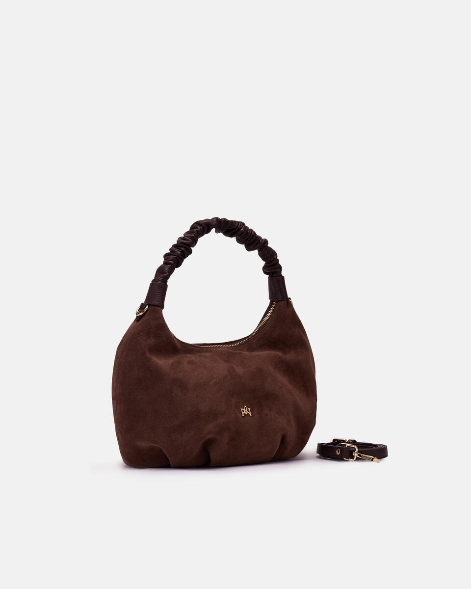 Chop medium hobo Cioccolato  - Tote Bag - Borse Donna - Borse - Cuoieria Fiorentina