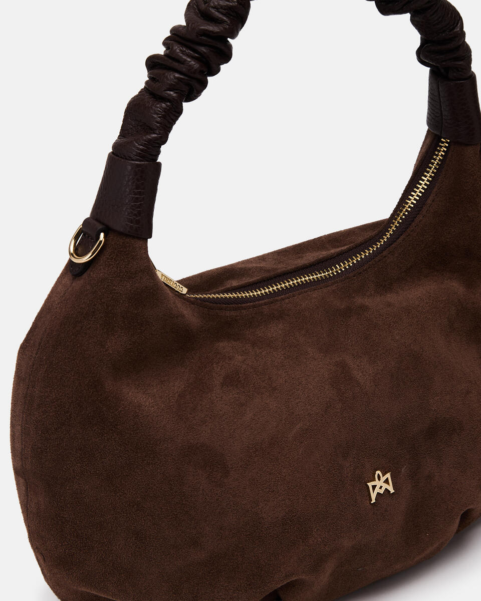 Chop medium hobo Cioccolato  - Tote Bag - Borse Donna - Borse - Cuoieria Fiorentina