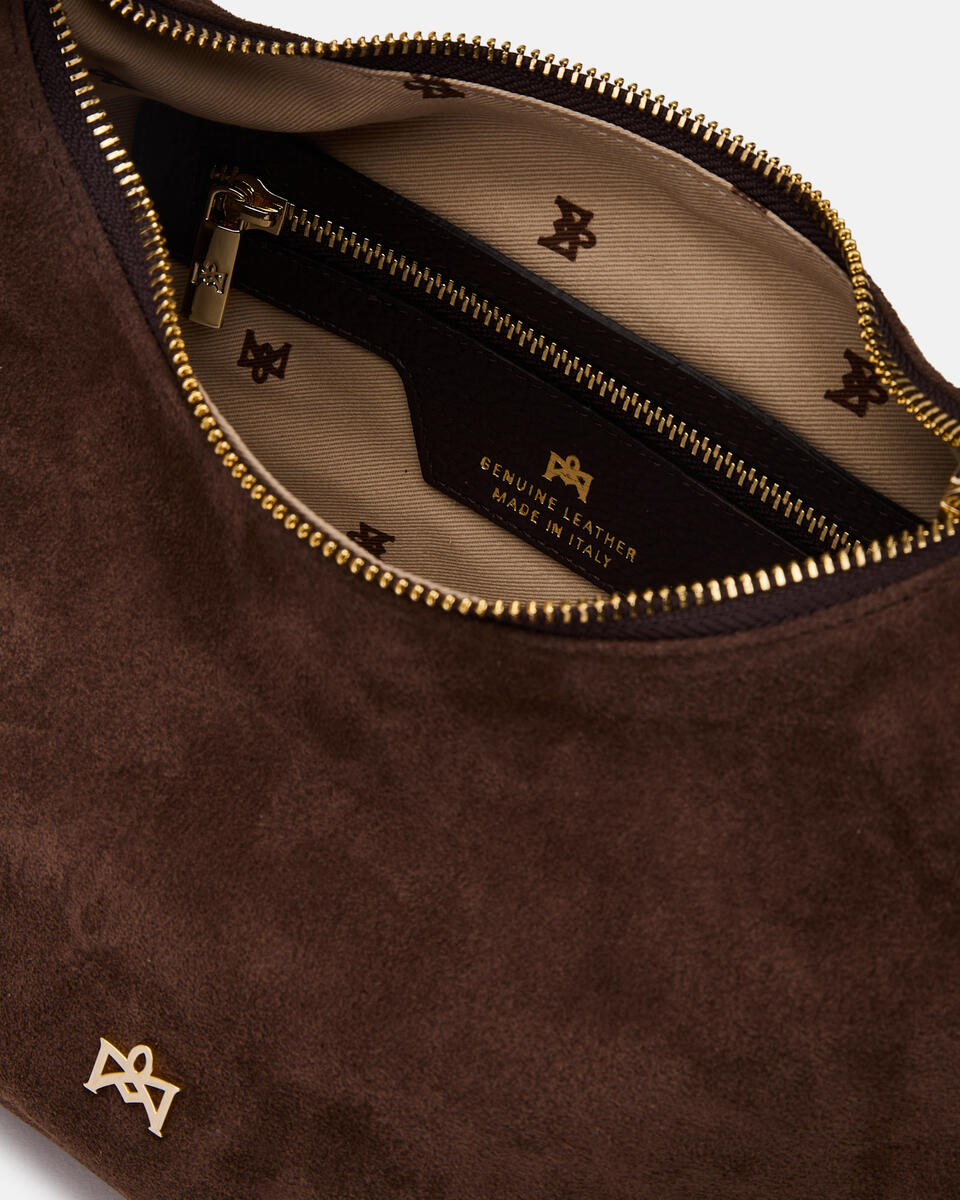 Chop medium hobo Cioccolato  - Tote Bag - Borse Donna - Borse - Cuoieria Fiorentina