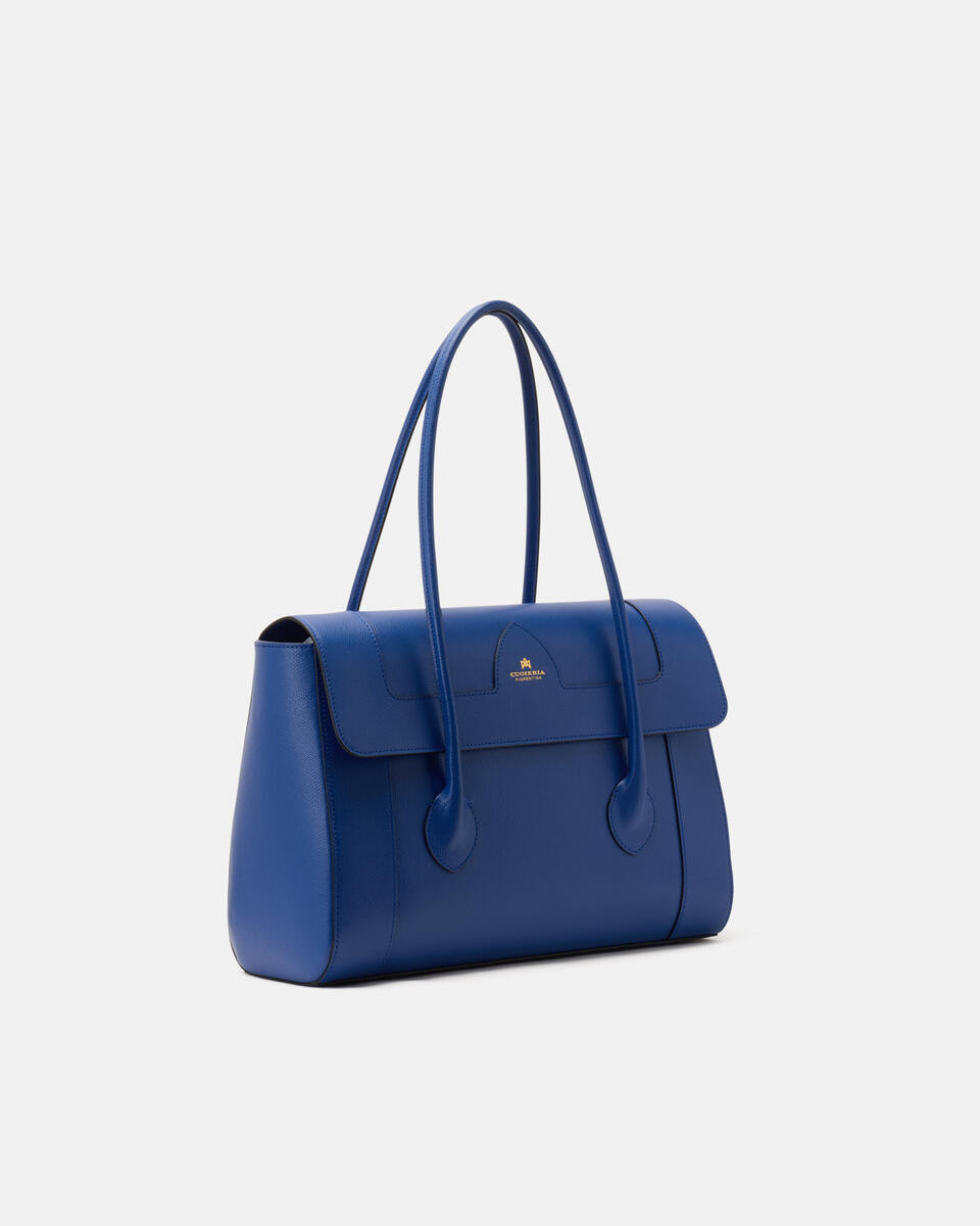 SHOPPING BAG Bluette  - Shopping - Women's Bags - Bags - Cuoieria Fiorentina