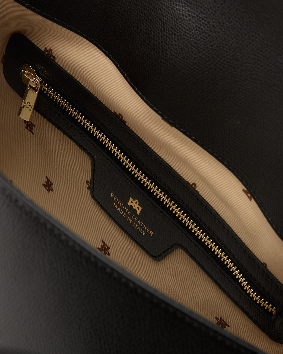 Astrid shopping bag Nero  - Cuoieria Fiorentina