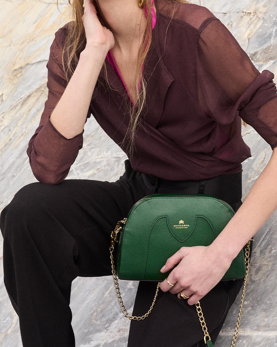 CAMERA BAG Aloe  - Crossbody Bags - Women's Bags - Bags - Cuoieria Fiorentina