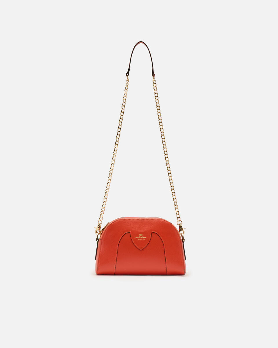 CAMERA BAG Burnt orange  - Cuoieria Fiorentina