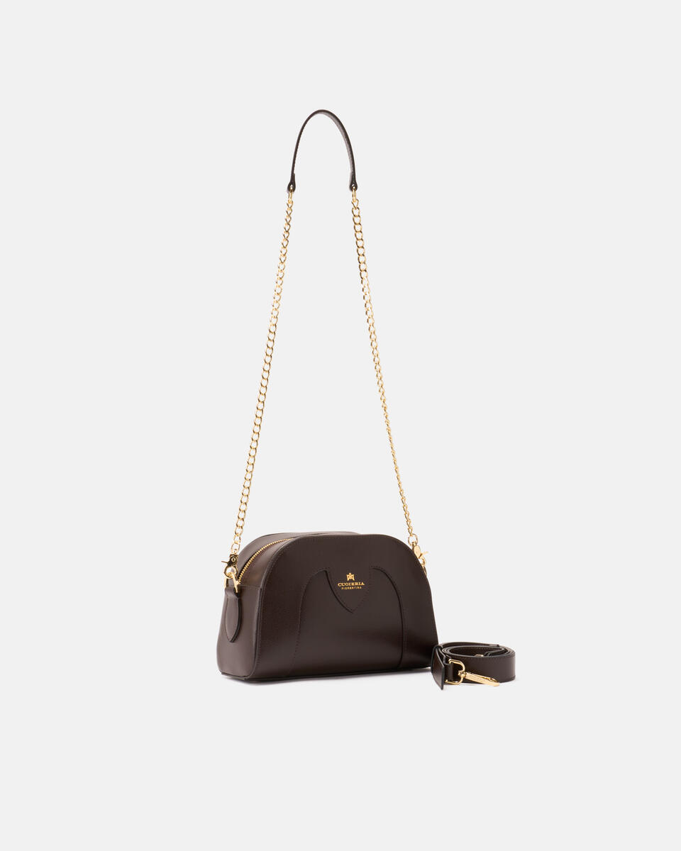 CAMERA BAG Dark brown  - Cuoieria Fiorentina