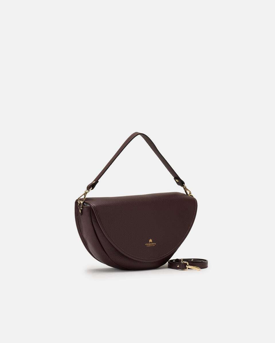 Dora large flap Coffee  - Messenger - Borse Donna - Borse - Cuoieria Fiorentina