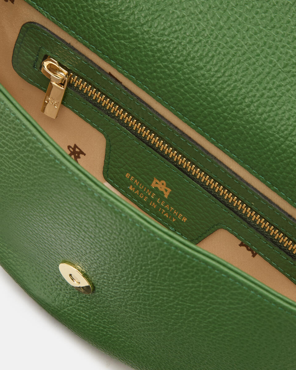 SMALL FLAP BAG Aloe  - Messenger Bags - Women's Bags - Bags - Cuoieria Fiorentina