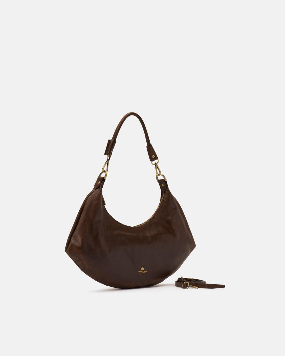 HOBO BAG Caramel  - Cuoieria Fiorentina