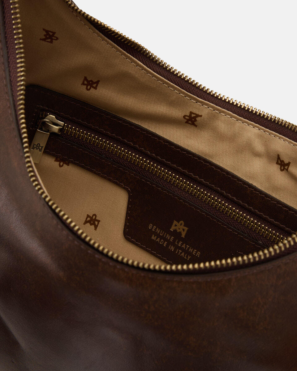 HOBO BAG Caramel  - Cuoieria Fiorentina