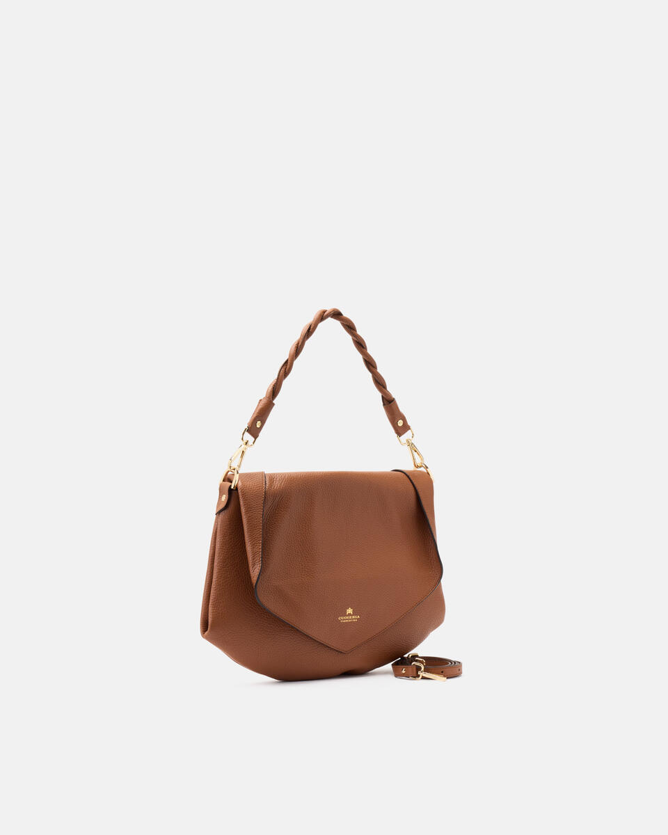 FLAP BAG Caramel  - Shoulder Bags - Women's Bags - Bags - Cuoieria Fiorentina