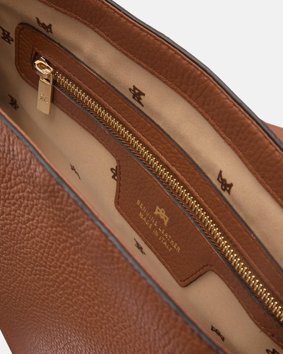 FLAP BAG Caramel  - Shoulder Bags - Women's Bags - Bags - Cuoieria Fiorentina
