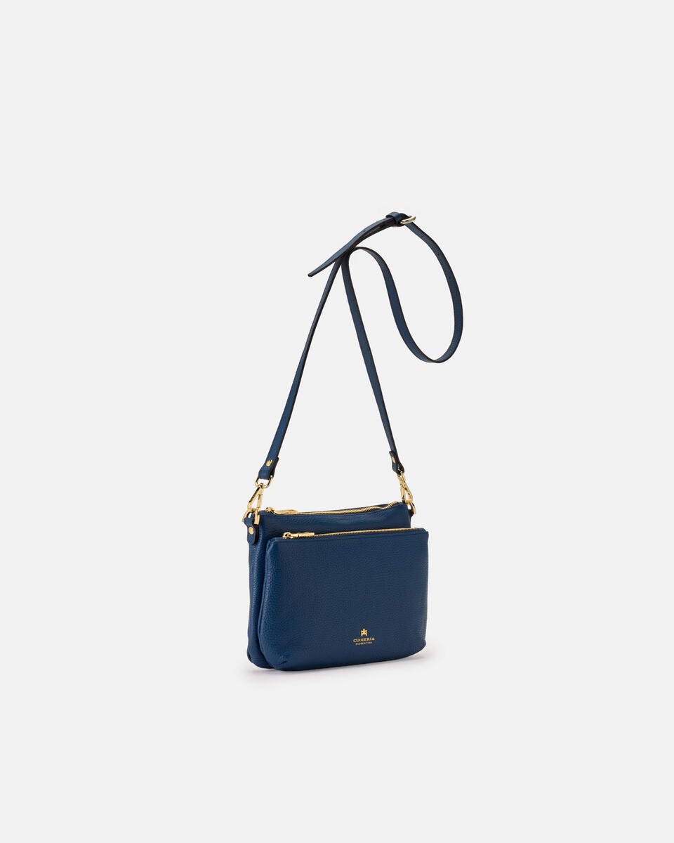 DOUBLE POUCH Ocean  - Crossbody Bags - Women's Bags - Bags - Cuoieria Fiorentina