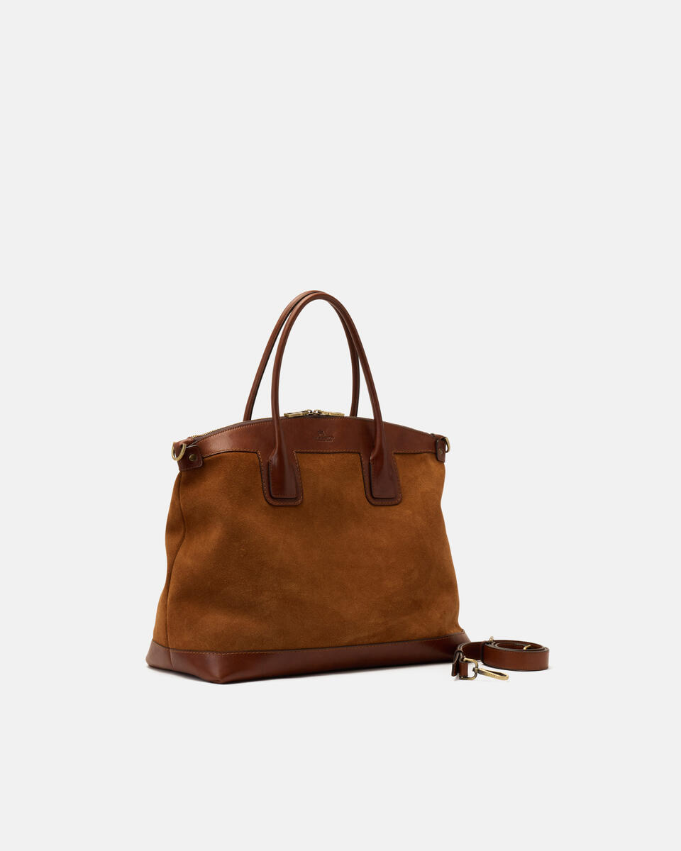 TOTE BAG Brown  - Tote Bag - Women's Bags - Bags - Cuoieria Fiorentina