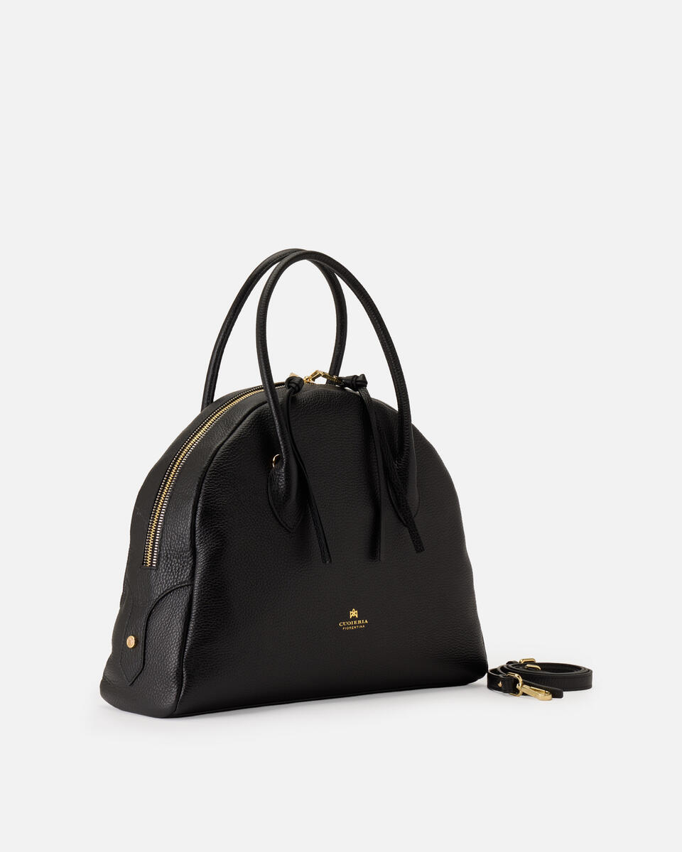 Lua Large Bowling bag Nero  - Cuoieria Fiorentina