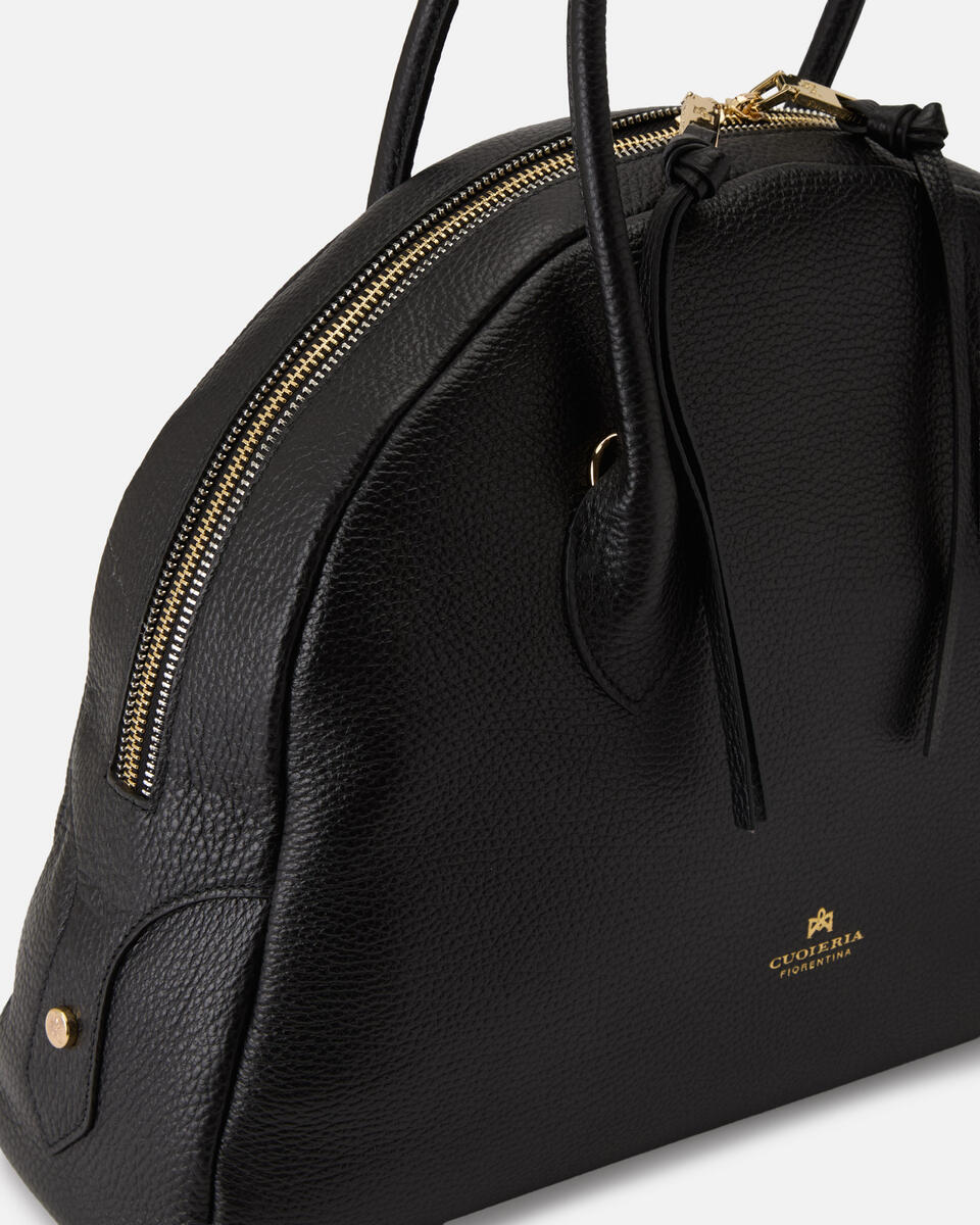 Lua Large Bowling bag Nero  - Cuoieria Fiorentina