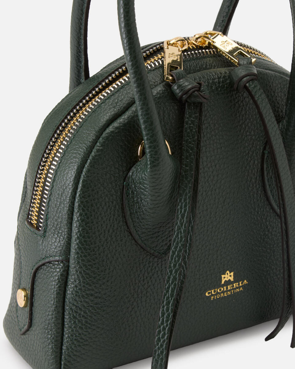 Lua Small Bowling bag Muschio  - Cuoieria Fiorentina