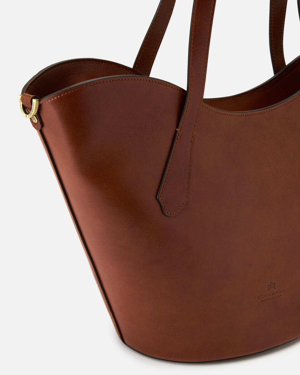 SHOPPING BAG Brown  - Cuoieria Fiorentina
