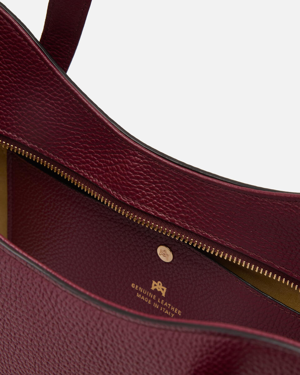 SHOPPING BAG Bordeaux  - Cuoieria Fiorentina