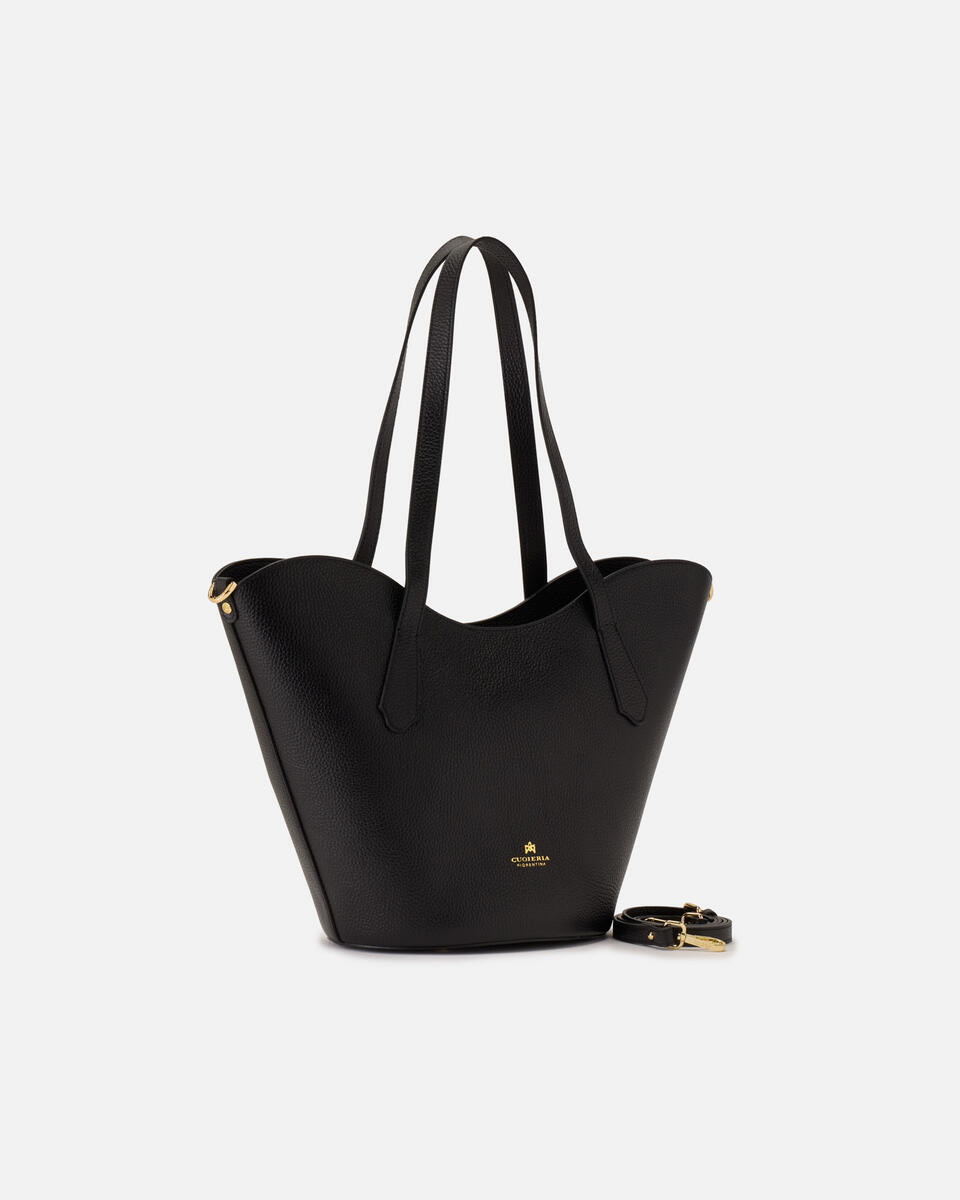 SHOPPING BAG Black  - Cuoieria Fiorentina