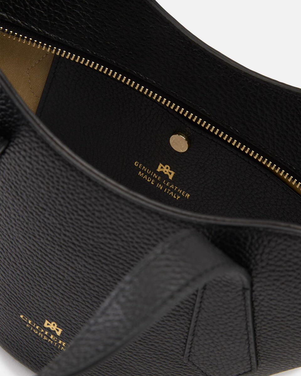 SMALL TOTE BAG Black  - Cuoieria Fiorentina