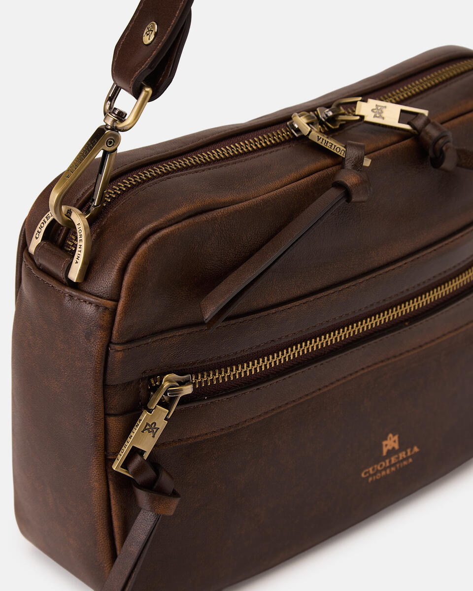 CAMERA BAG Caramel  - Shoulder Bags - Women's Bags - Bags - Cuoieria Fiorentina