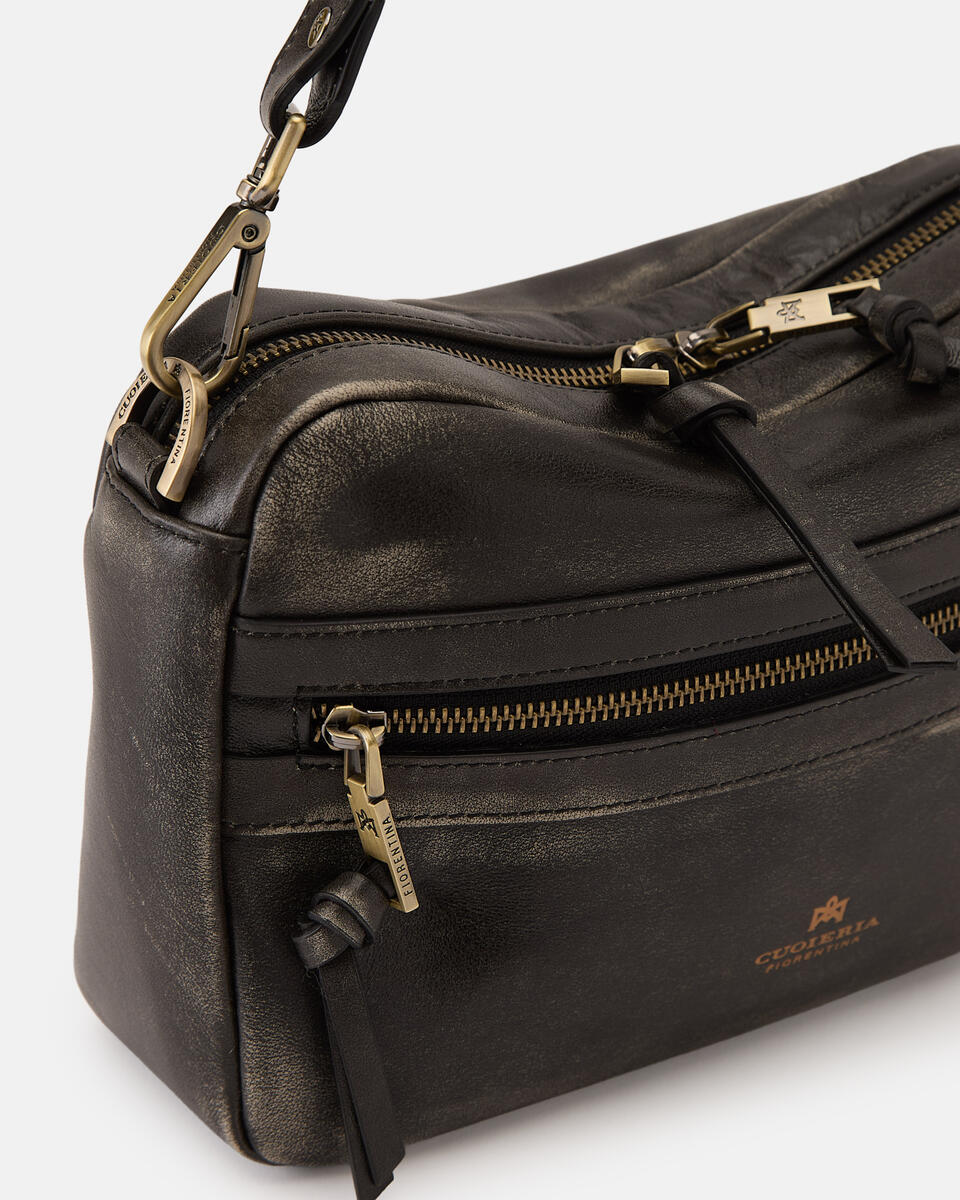CAMERA BAG Black  - Shoulder Bags - Women's Bags - Bags - Cuoieria Fiorentina