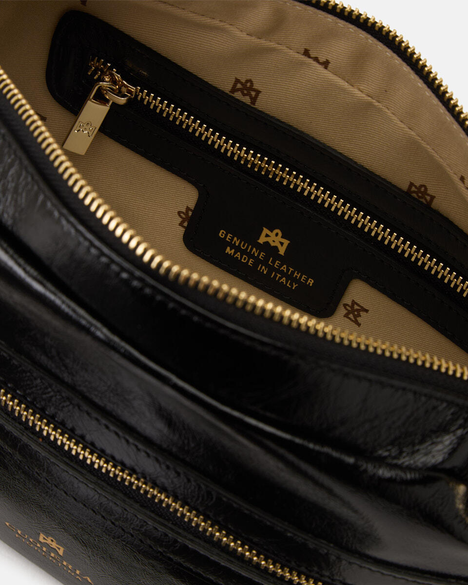 CAMERA BAG Black  - Cuoieria Fiorentina